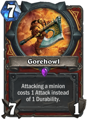 Gorehowl Card