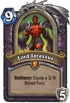Lord Jaraxxus Card