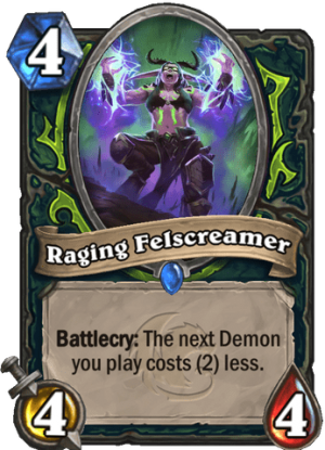 Raging Felscreamer Card