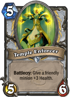 Temple Enforcer Card