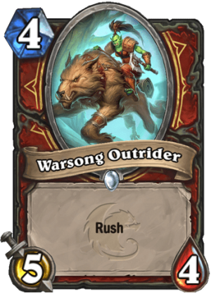 Warsong Outrider Card