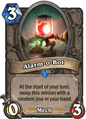 Alarm-o-Bot Card