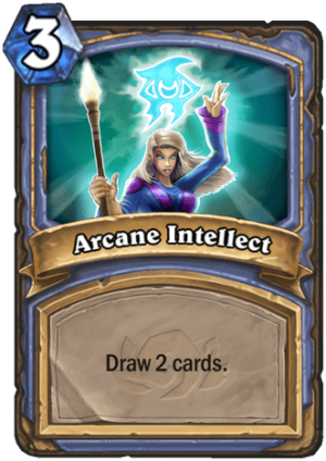 Arcane Intellect Card