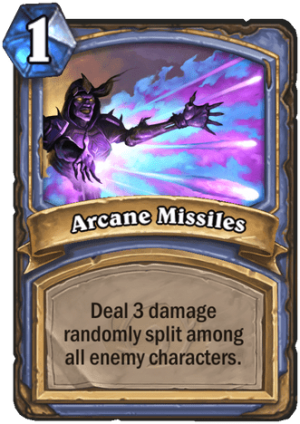Arcane Missiles Card