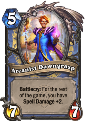 Arcanist Dawngrasp Card