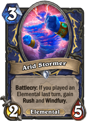 Arid Stormer Card