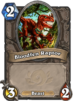Bloodfen Raptor Card