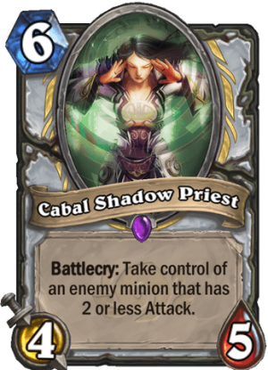 Cabal Shadow Priest Card