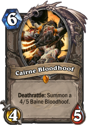 Cairne Bloodhoof Card