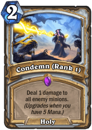 Condemn (Rank 1) Card