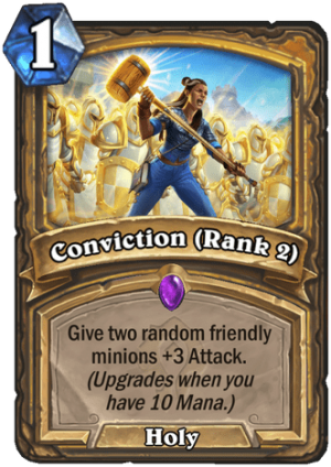 Conviction (Rank 2) Card