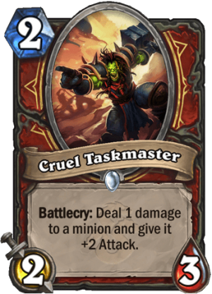 Cruel Taskmaster Card