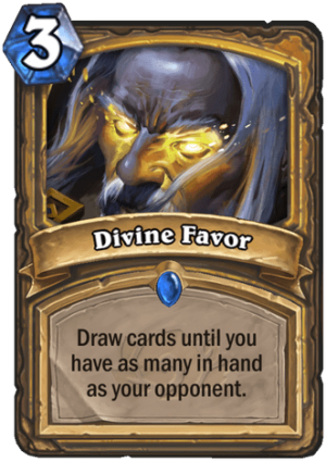 Divine Favor Card