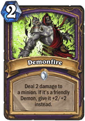 Demonfire Card