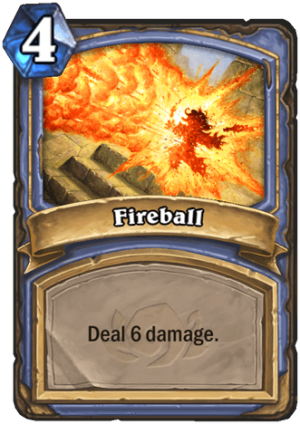 Fireball Card