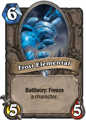 Frost Elemental Card