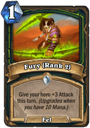 Fury (Rank 2) Card
