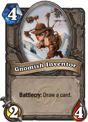 Gnomish Inventor Card