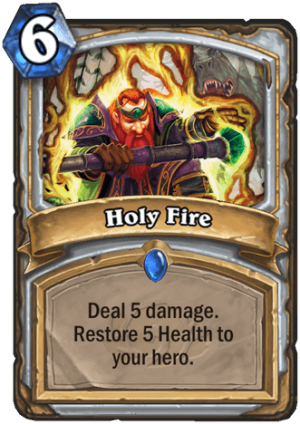 Holy Fire Card