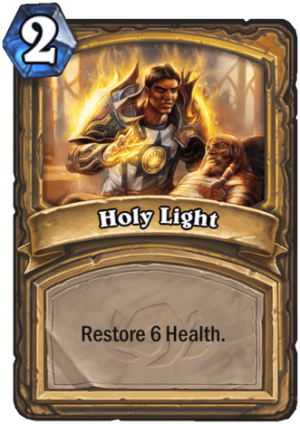 Holy Light Card