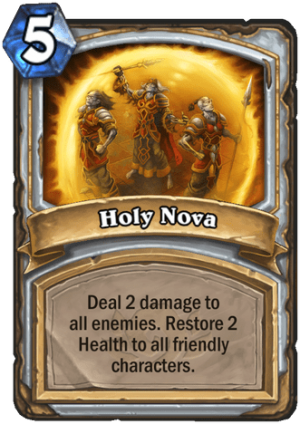 Holy Nova Card