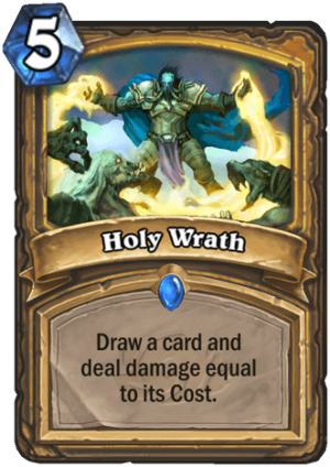 Holy Wrath Card