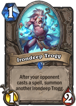 Irondeep Trogg Card