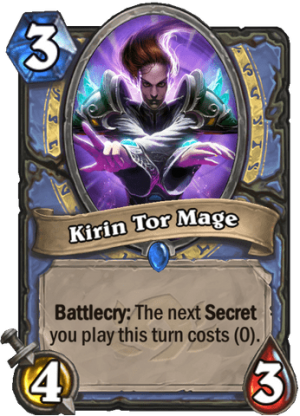 Kirin Tor Mage Card