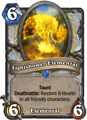 Lightshower Elemental Card