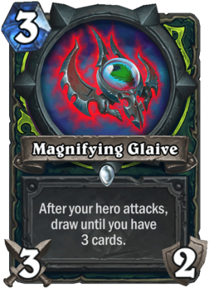 Magnifying Glaive Card