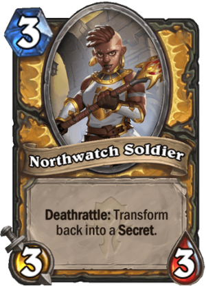 Northwatch Soldier Card