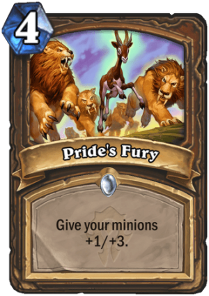 Pride’s Fury Card