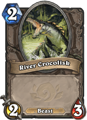 River Crocolisk Card