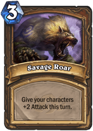 Savage Roar Card