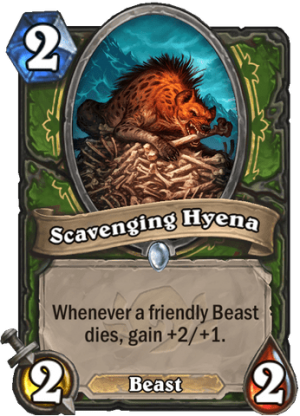 Scavenging Hyena Card