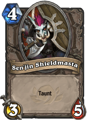 Sen’jin Shieldmasta Card