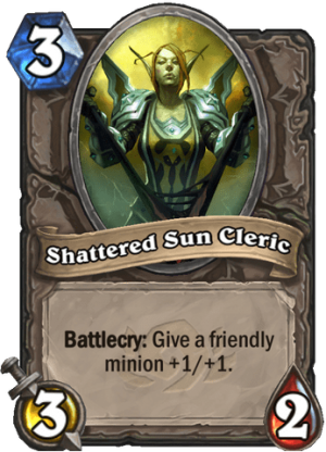Shattered Sun Cleric Card