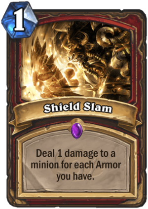 Shield Slam Card