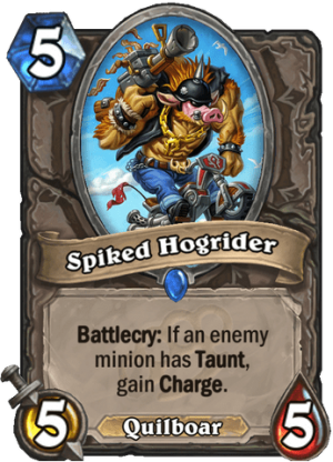 Spiked Hogrider Card