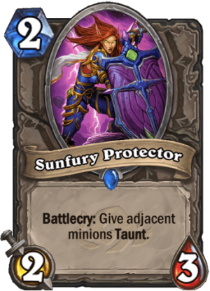 Sunfury Protector Card