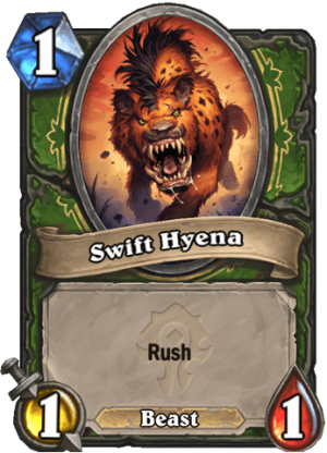 Swift Hyena Card