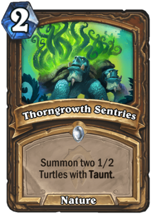 Thorngrowth Sentries Card