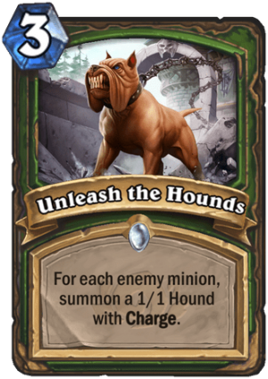 Unleash the Hounds Card