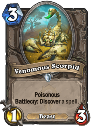 Venomous Scorpid Card
