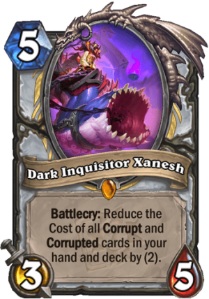 Dark Inquisitor Xanesh Card
