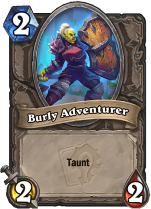 Burly Adventurer Card