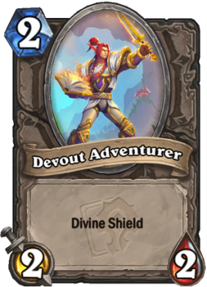 Devout Adventurer Card