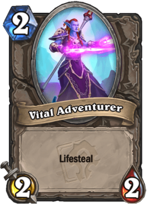 Vital Adventurer Card