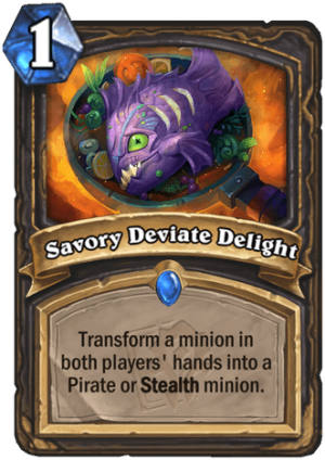 Savory Deviate Delight Card