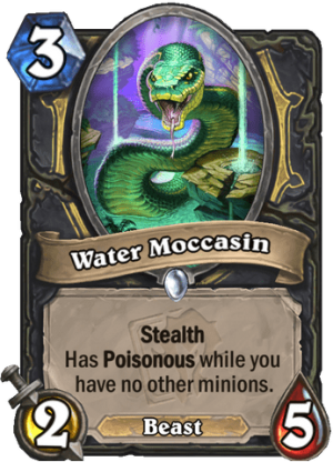 Water Moccasin Card